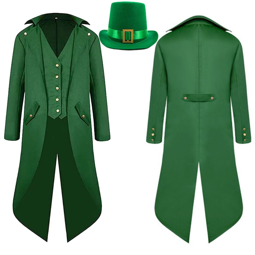 Summer Vacation Clothing Men - زي عيد القديس باتريك للرجال Steampunk