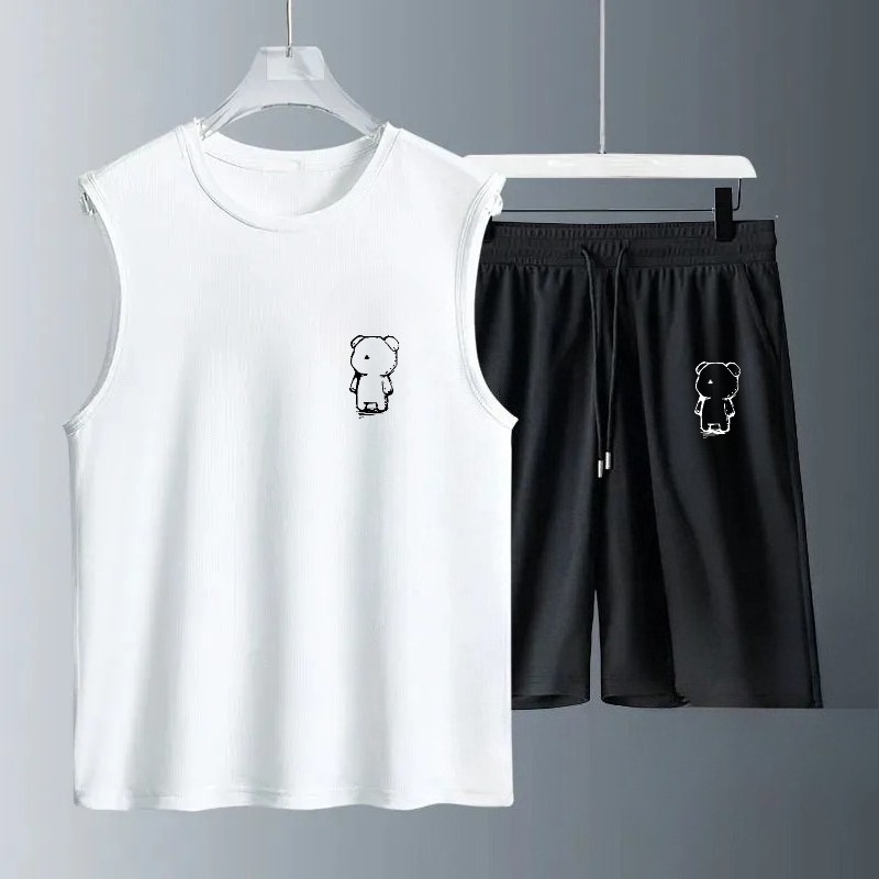 Summer Clothing Usa - مجموعات قمصان رجالية بدون أكمام صيف