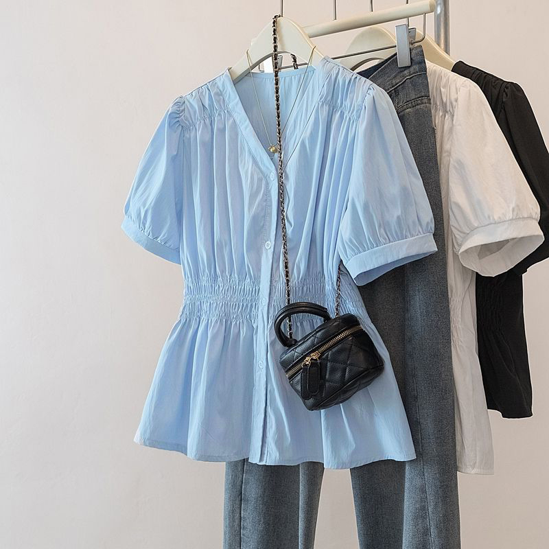 Summer Upf Clothing - قميص وبلوزة نسائية بمقاسات كبيرة (200