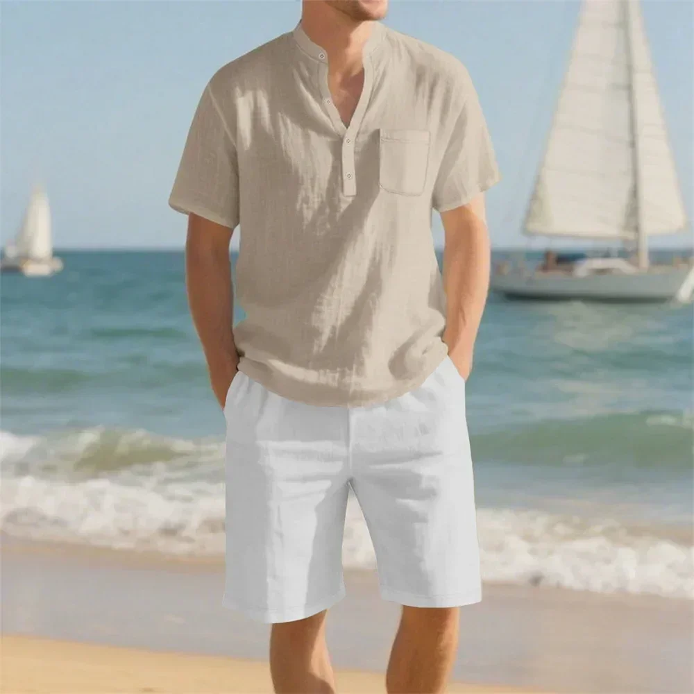 Summer Vacation Clothing Men - مجموعات الصيف الرجالية عطلة الشاطئ تي