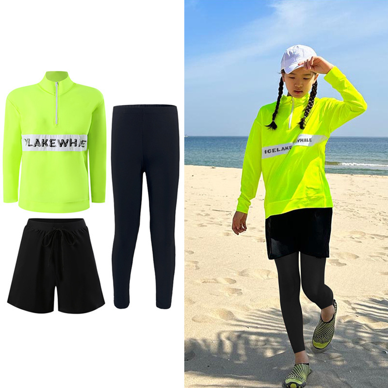 ثلاث قطع طويلة الأكمام النيون  - مراجعة Rash Guard Long Sleeve وسعره