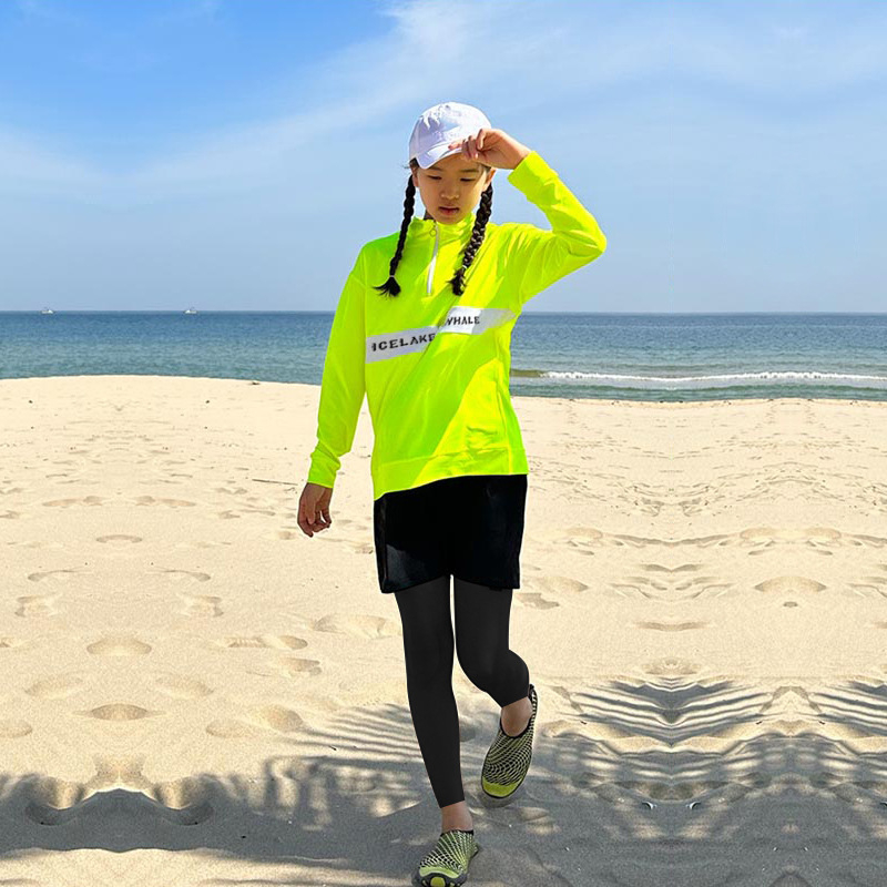 ثلاث قطع طويلة الأكمام النيون  - مراجعة Rash Guard Long Sleeve وسعره