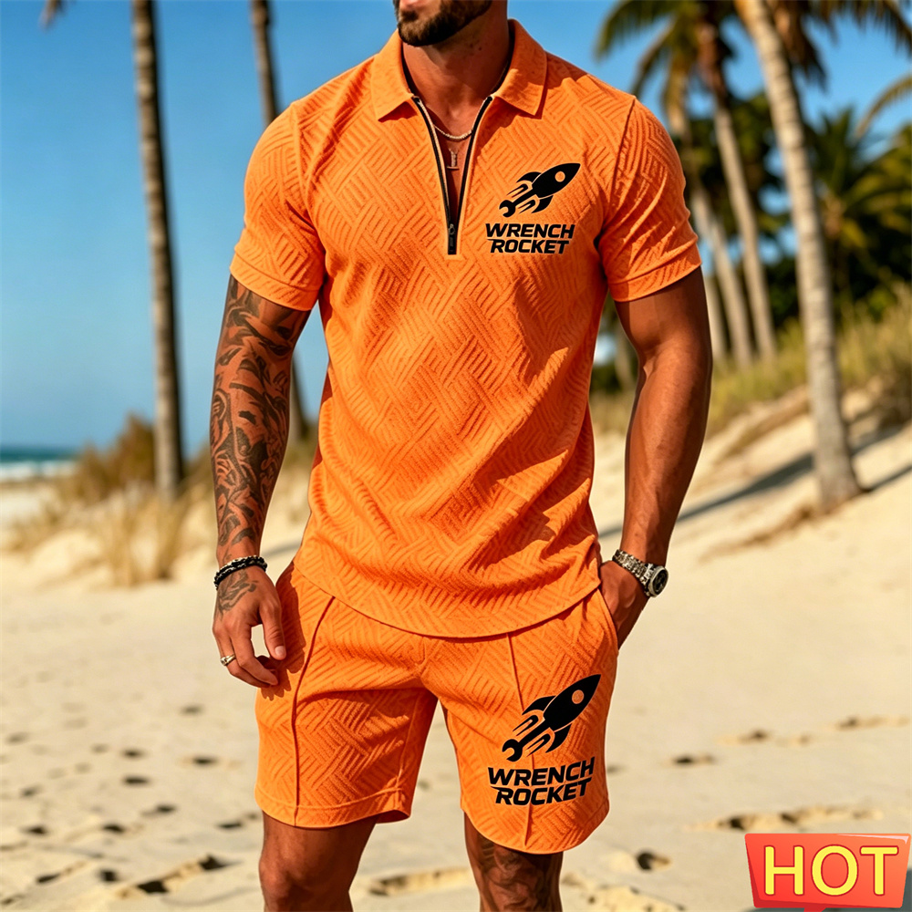 طقم بولو رجالي صيفي للإجازات،  - مراجعة Summer Vacation Clothing Men وسعره