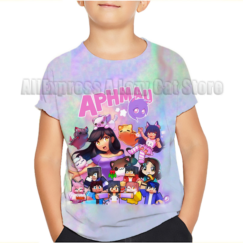 Aphmau-الأطفال Meows القط الكر - مراجعة Summer Clothing Baby Boy وسعره