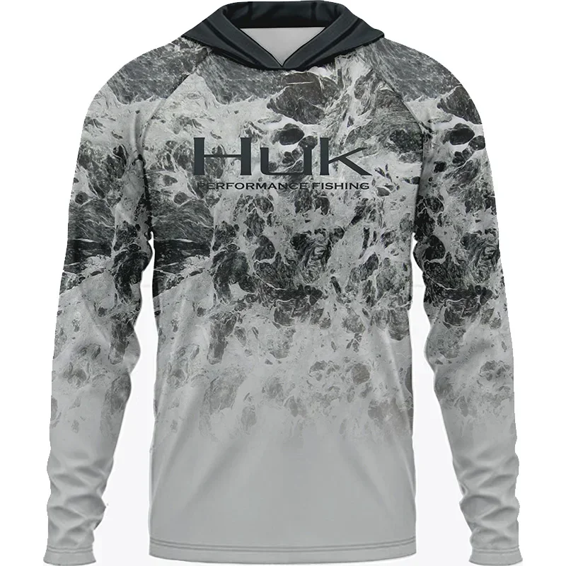 HUK الصيد طويلة الأكمام UPF 50 - مراجعة Rash Guard Long Sleeve وسعره