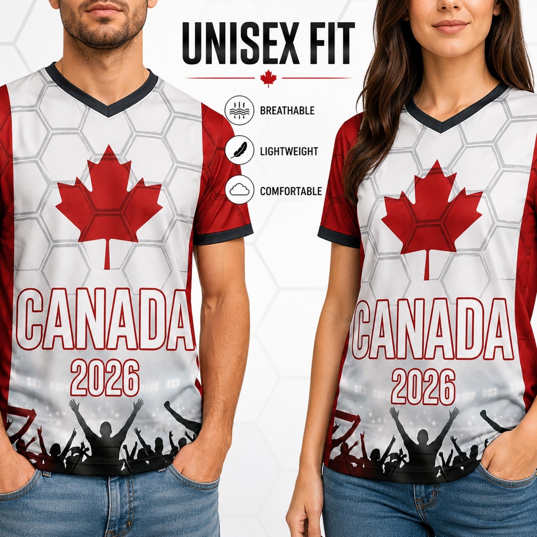 قميص منتخب كندا لكرة القدم 202 - مراجعة Summer Clothing Women Canada وسعره