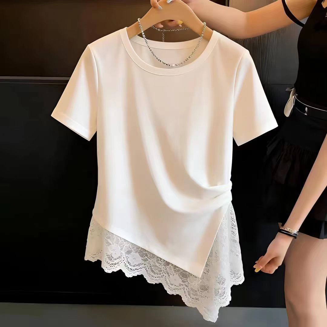 بلوزة نسائية صيفية بأكمام قصير - مراجعة Summer Clothing For Teens وسعره