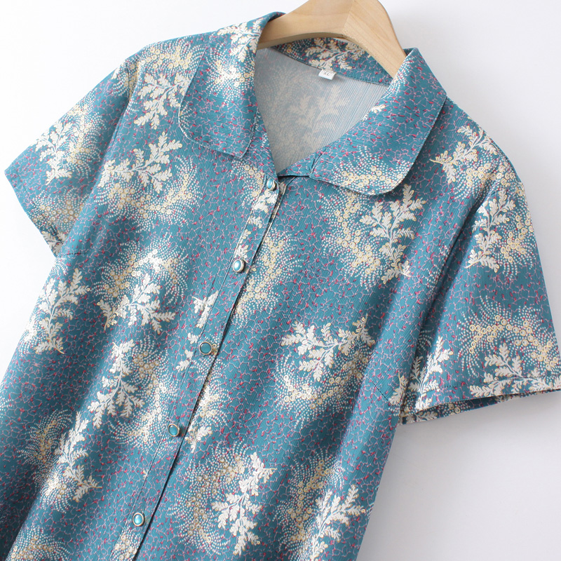 قميص صيفي بأكمام قصيرة على طرا - مراجعة Summer Clothing Over 60 وسعره