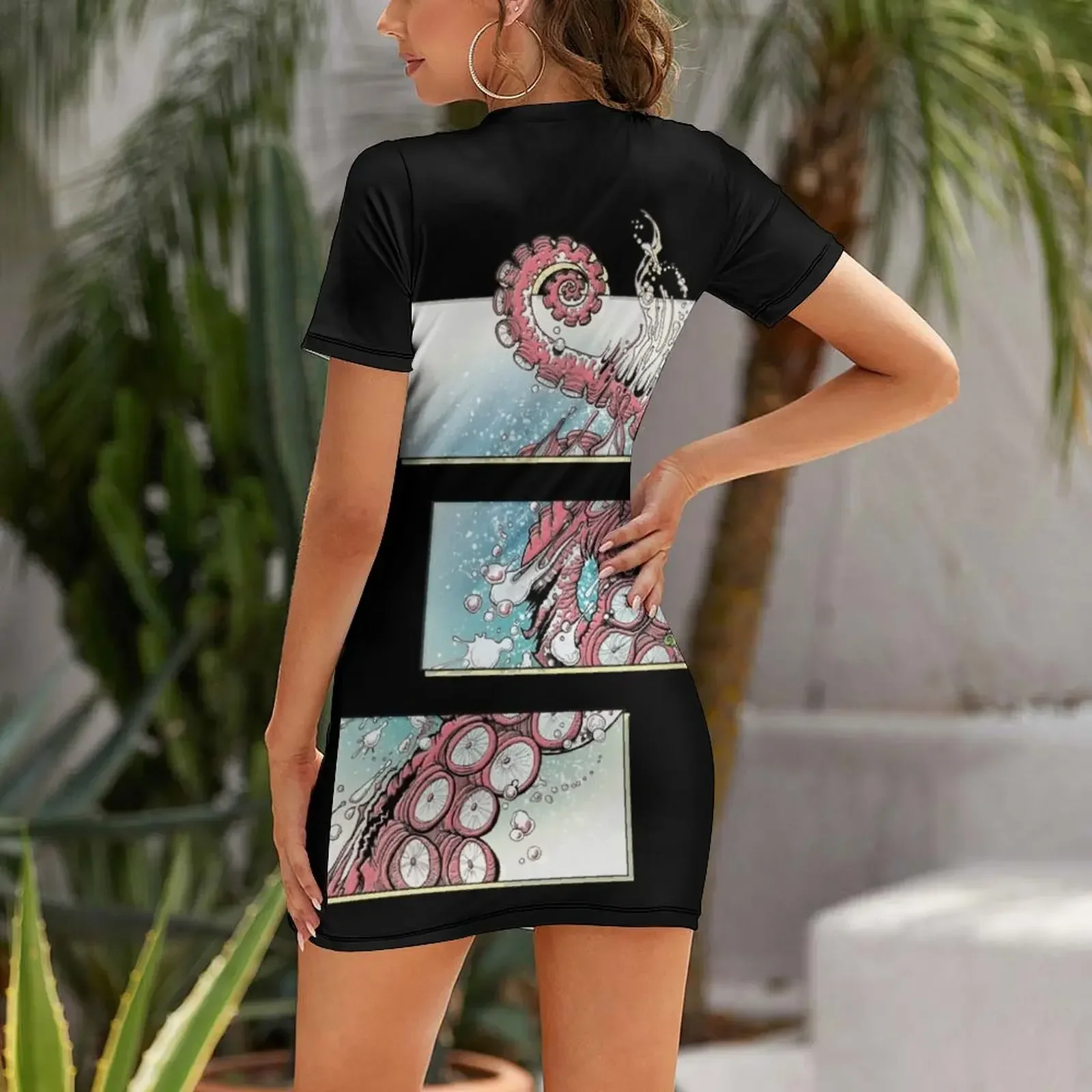 فستان قصير الأكمام من CS Alt ل - مراجعة Summer Clothing Trends 2026 وسعره