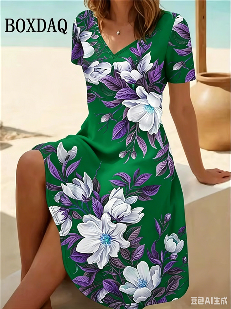 فساتين نسائية مقاس كبير 6XL لل - مراجعة Summer Upf Clothing وسعره