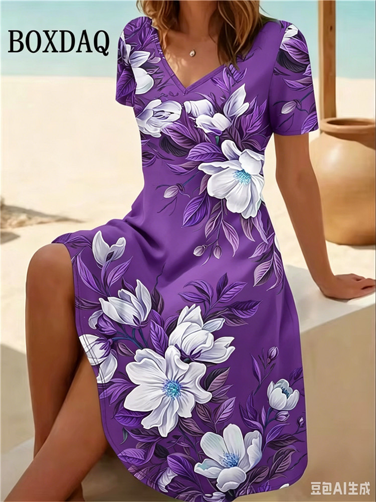 فساتين نسائية مقاس كبير 6XL لل - مراجعة Summer Upf Clothing وسعره