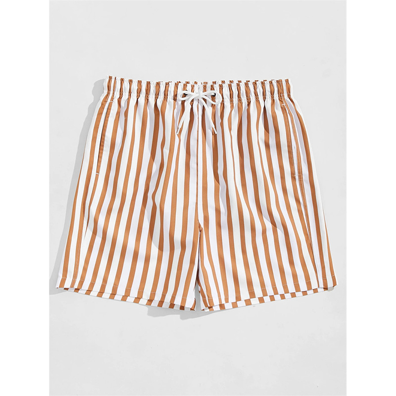 شورت شاطئ رجالي بطباعة خطوط عم - مراجعة Summer Vacation Clothing Men وسعره