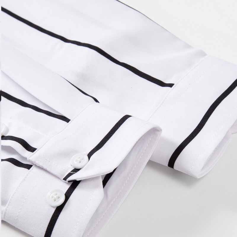 قميص رجالي مخطط بأكمام طويلة و - مراجعة Summer Clothing Dress وسعره