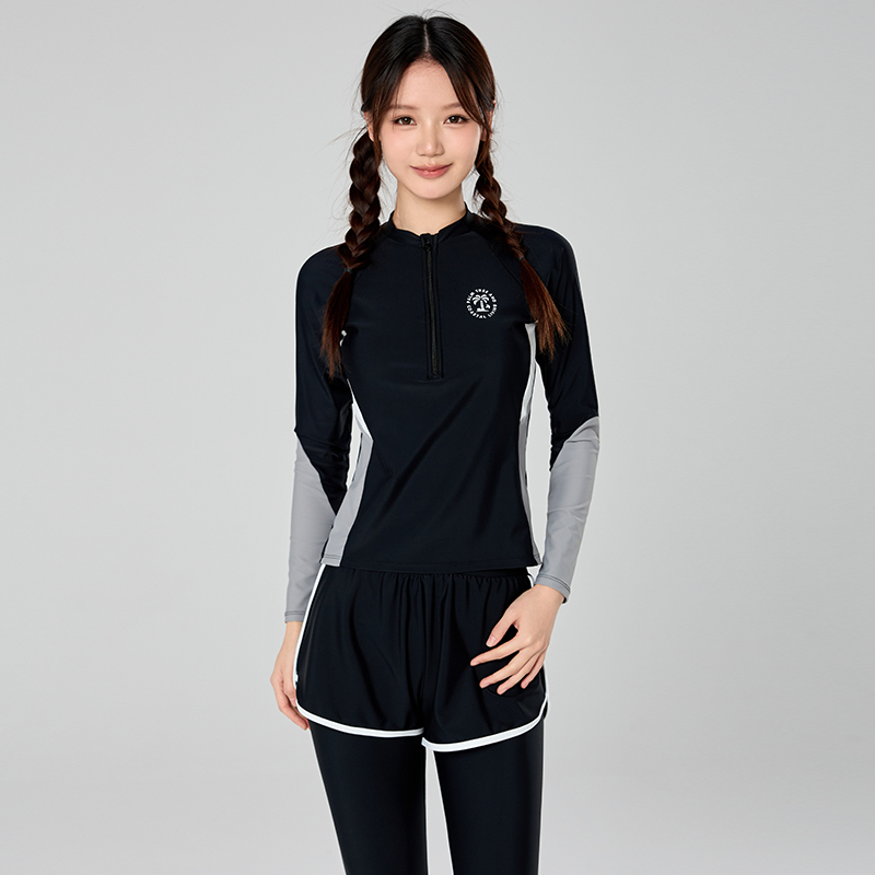 ملابس سباحة إسلامية للبنات بأك - مراجعة Rash Guard Long Sleeve وسعره