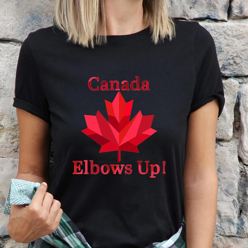 المرفقين حتى كندا المرأة تي شي - مراجعة Summer Clothing Women Canada وسعره