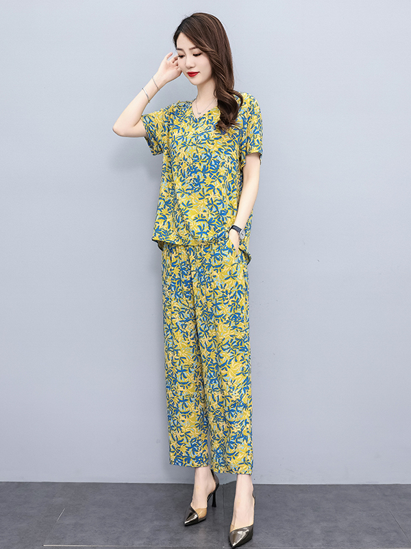 طقم صيفي جديد فضفاض على الطراز - مراجعة Summer Clothing Over 60 وسعره