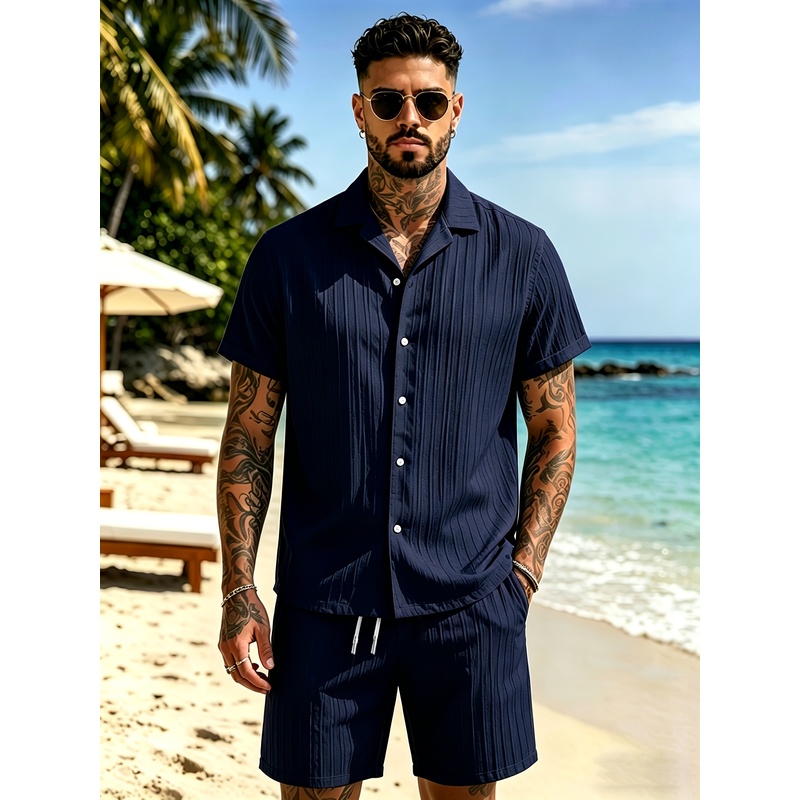 طقم بدلة صيفية غير رسمية للرجا - مراجعة Summer Light Clothing وسعره