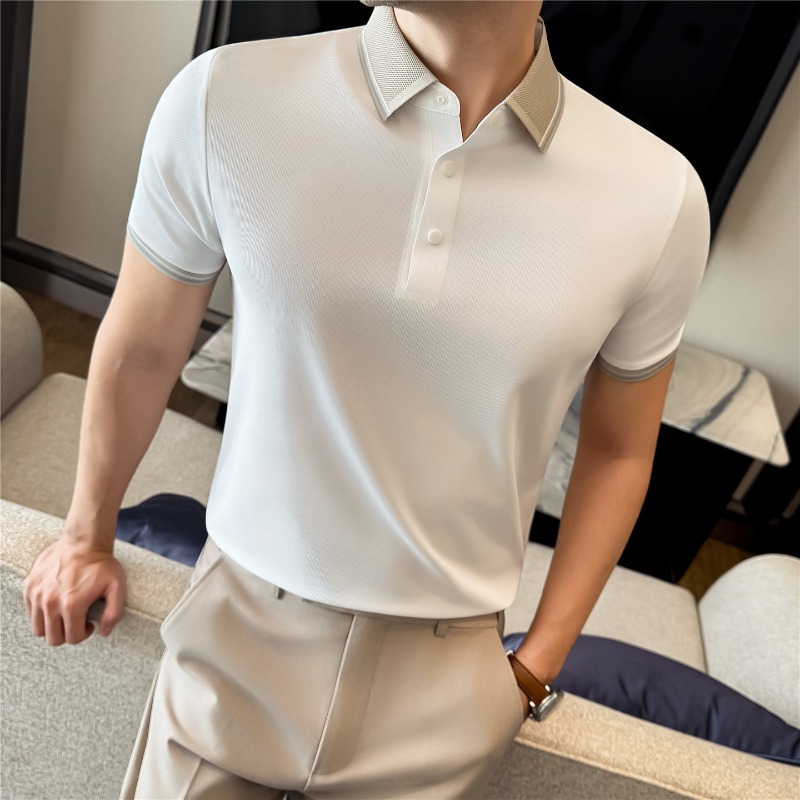 قميص بولو قصير الأكمام عالي ال - مراجعة Summer Light Clothing وسعره