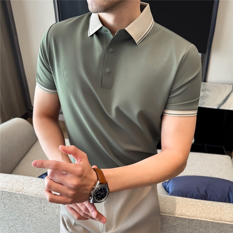 قميص بولو قصير الأكمام عالي ال - مراجعة Summer Light Clothing وسعره