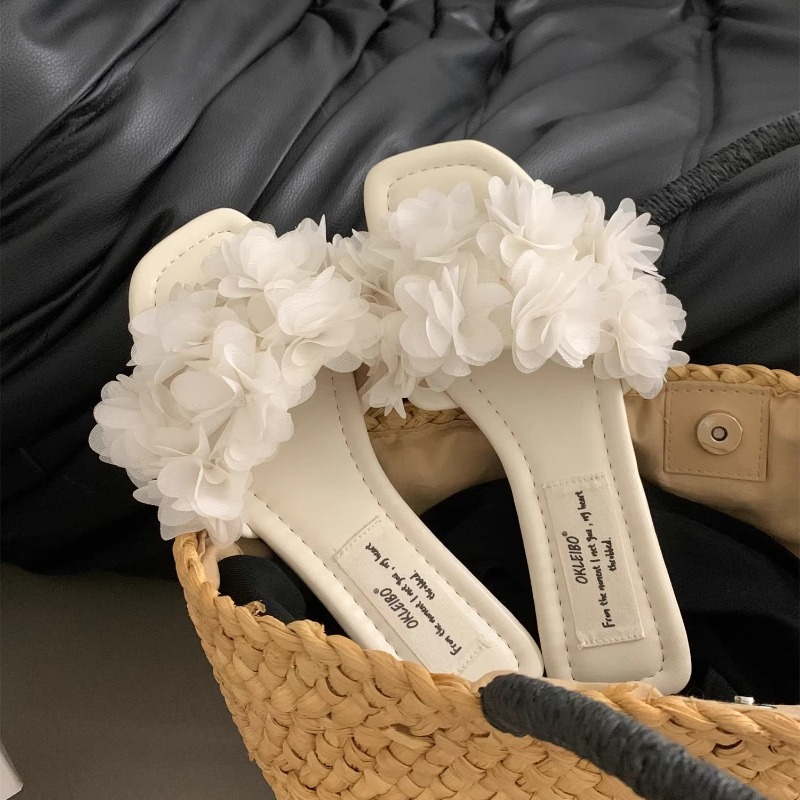 المرأة زهرة نعال مسطحة 2025 جد - مراجعة Summer Light Clothing وسعره