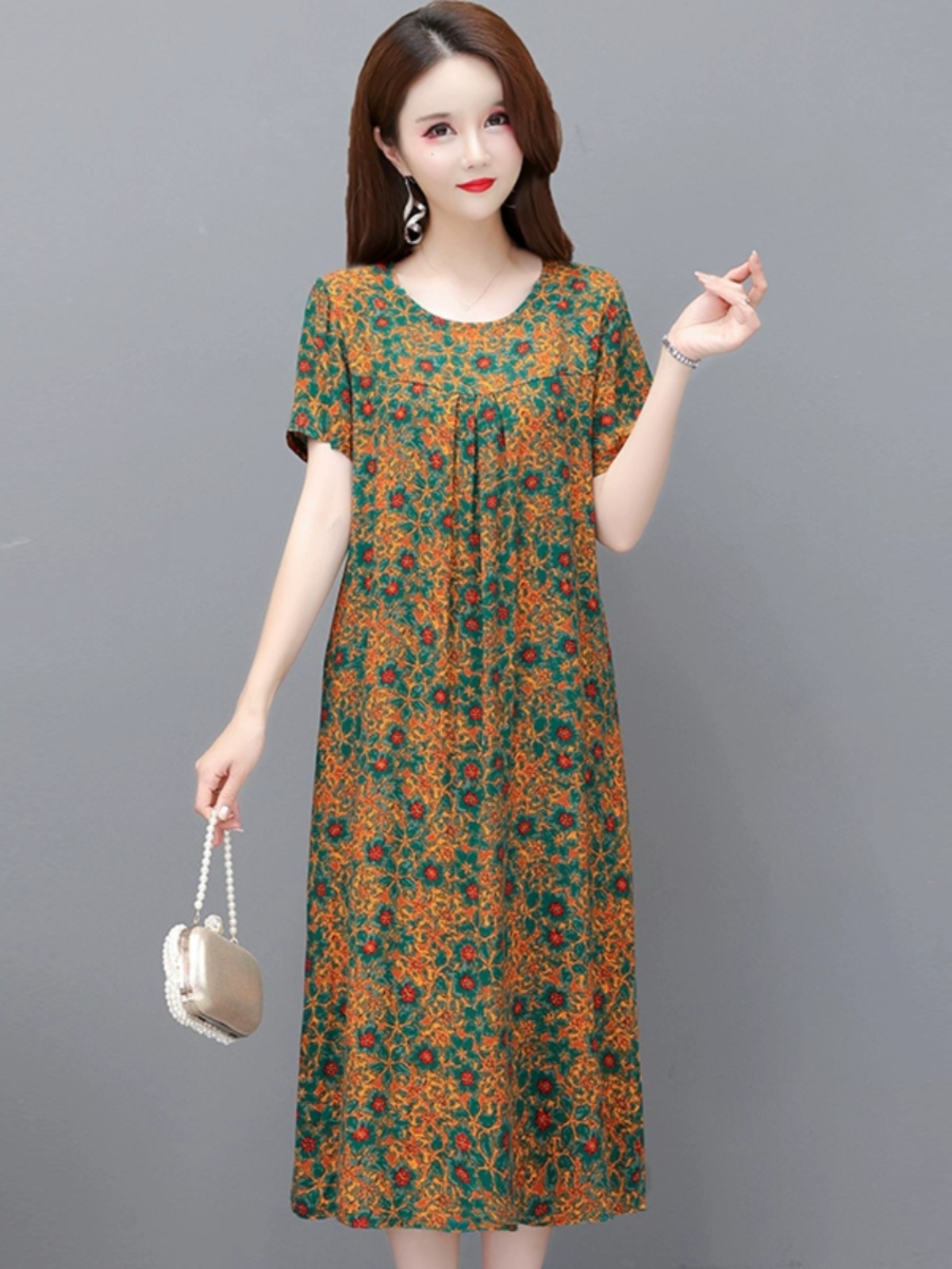 فستان صيفي جديد بمقاسات كبيرة، - مراجعة Summer Clothing Over 60 وسعره