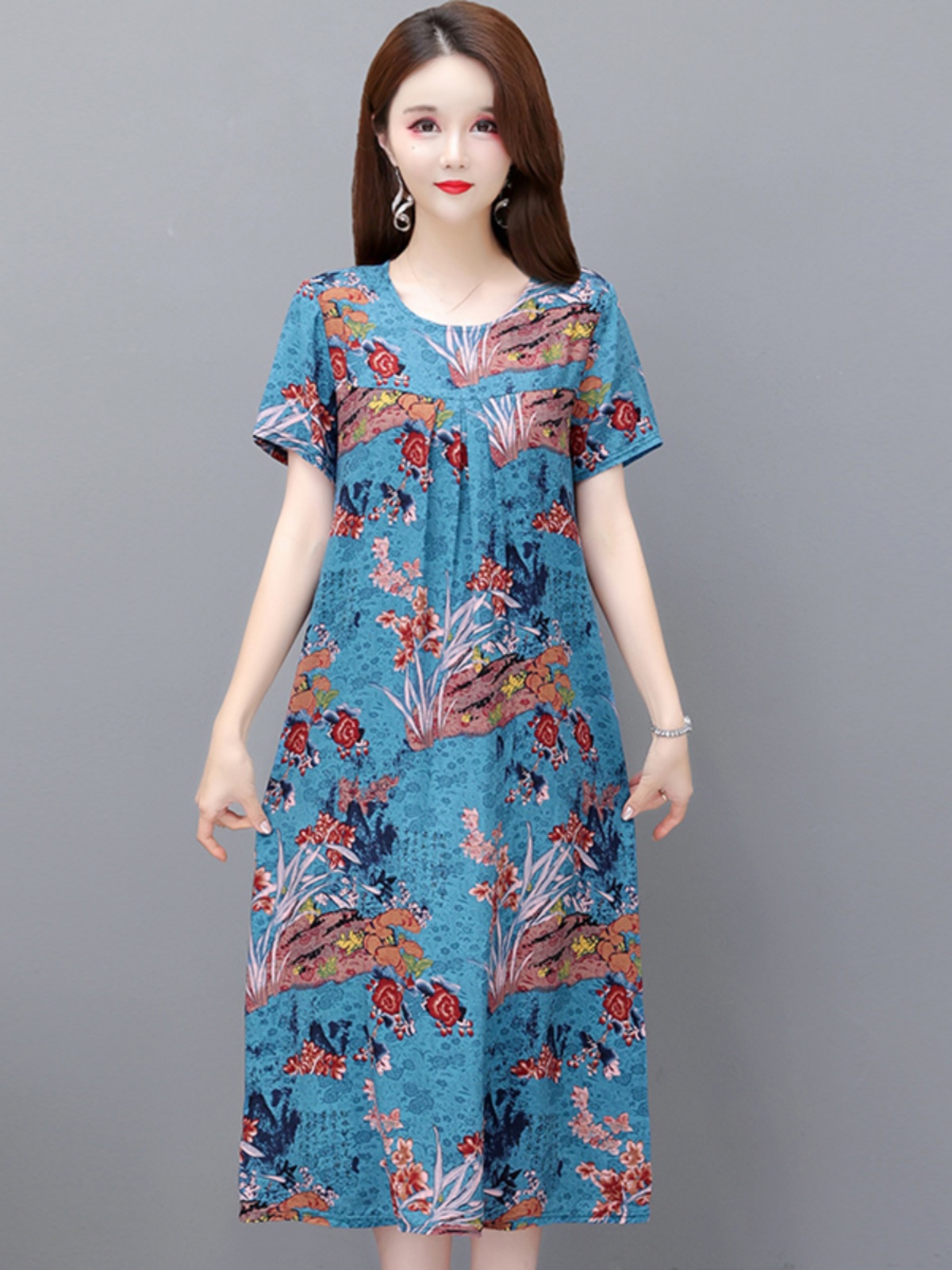فستان صيفي جديد بمقاسات كبيرة، - مراجعة Summer Clothing Over 60 وسعره