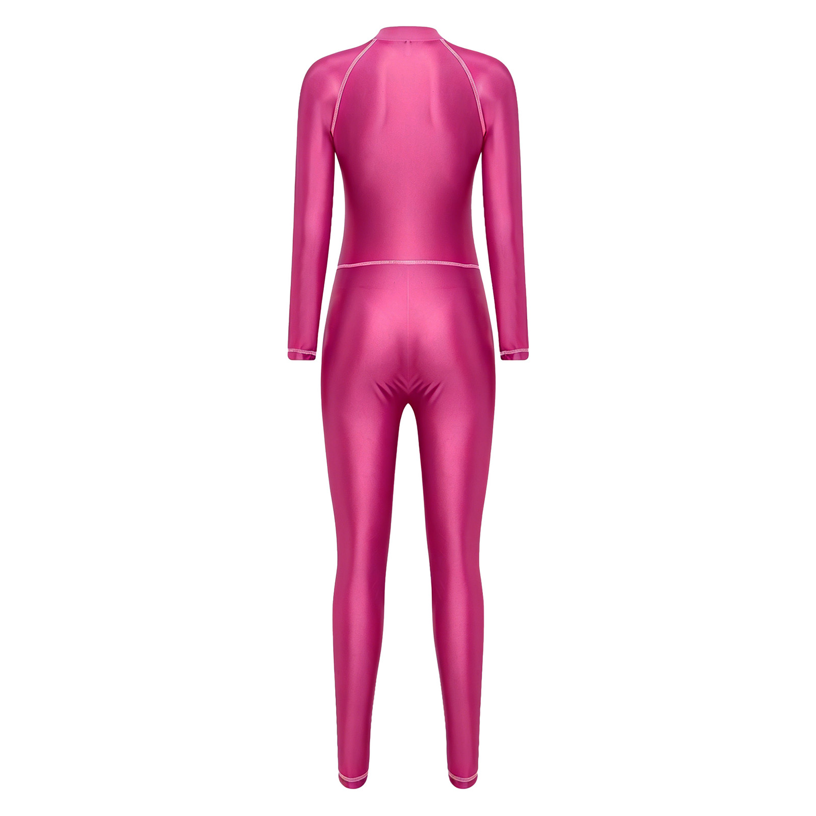 بدلة سباحة نسائية لامعة بتصميم - مراجعة Rash Guard Long Sleeve وسعره
