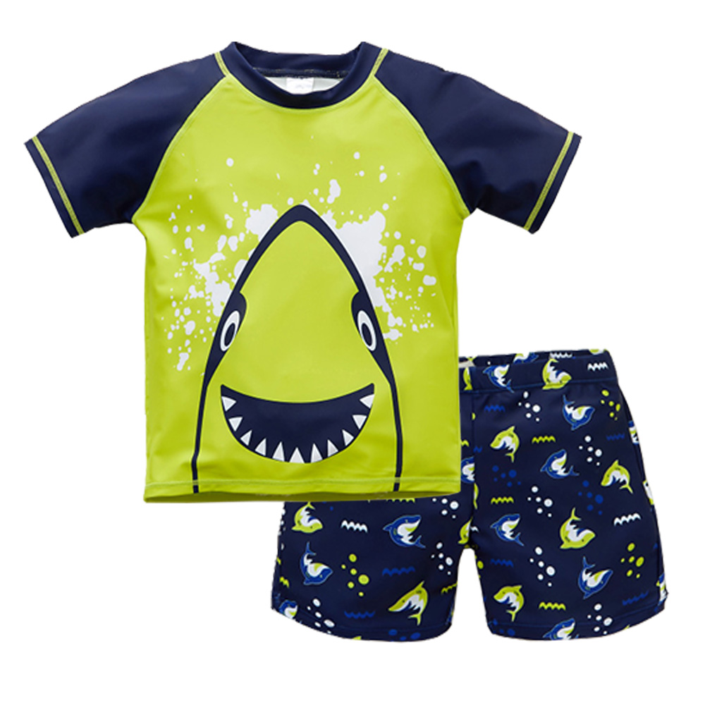 ملابس سباحة للأطفال بطباعة كرت - مراجعة Summer Clothing Baby Boy وسعره