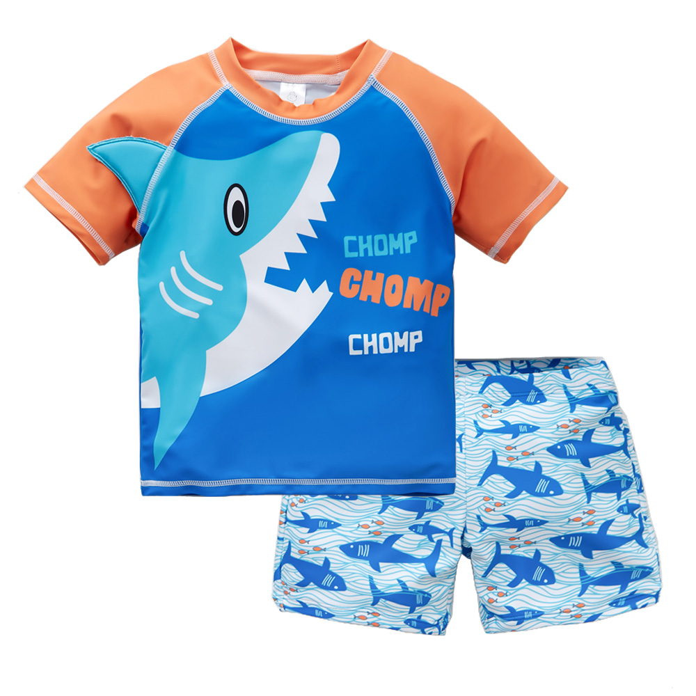 ملابس سباحة للأطفال بطباعة كرت - مراجعة Summer Clothing Baby Boy وسعره