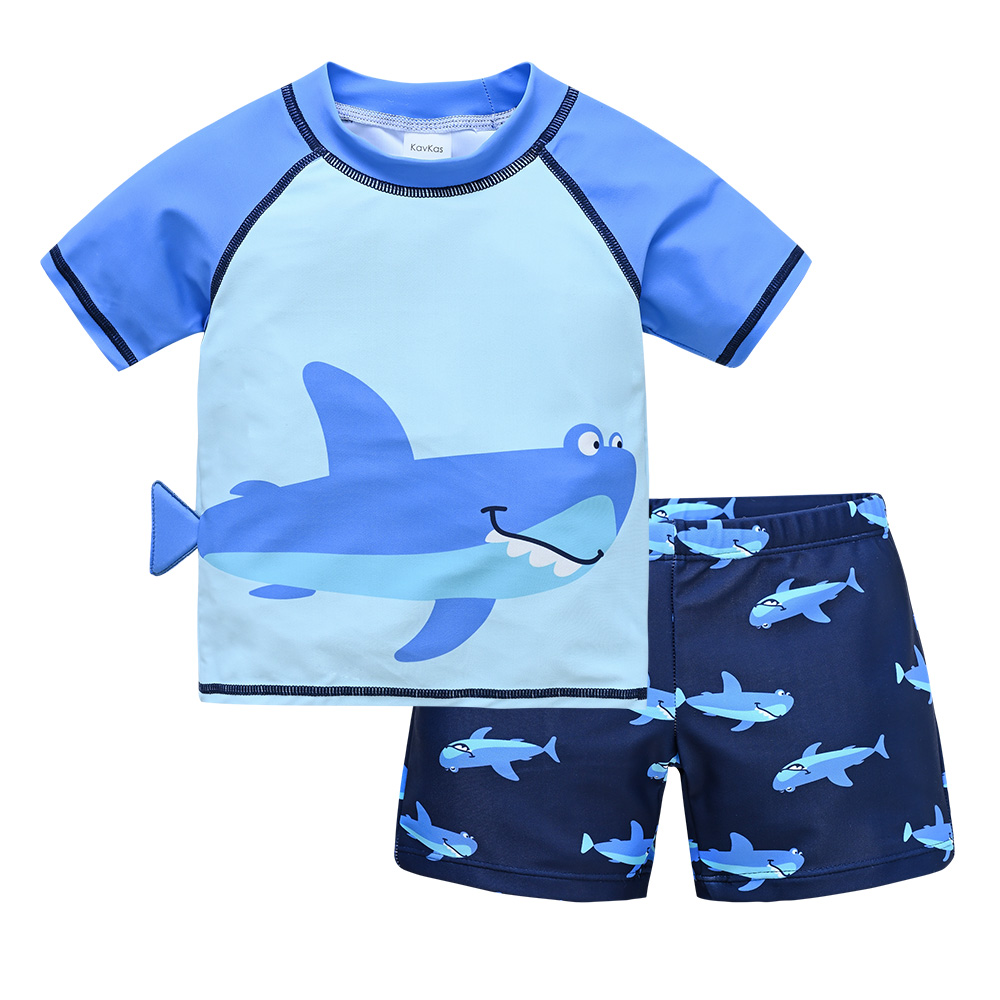 ملابس سباحة للأطفال بطباعة كرت - مراجعة Summer Clothing Baby Boy وسعره